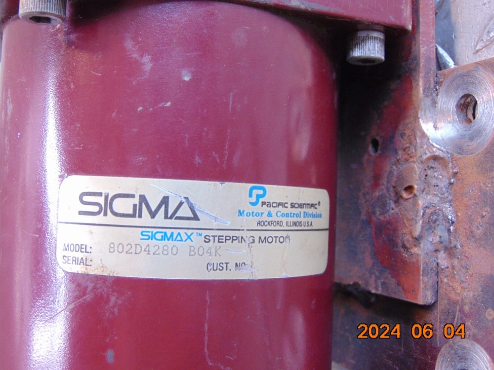 SIGMA PACIFIC SCIENTIFIC 802D4280 B04K STEPPING MOTOR