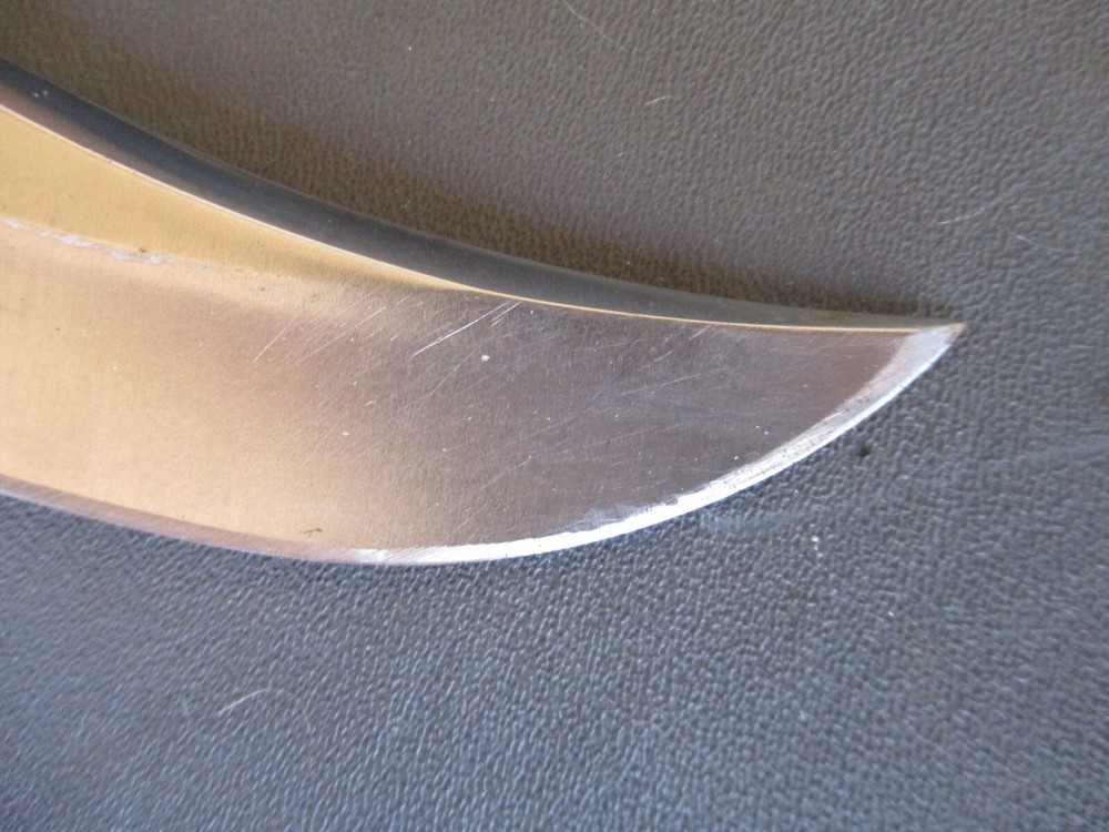 Vtg No Date Code BUCK MODEL 119 Fixed Blade Knife with Sheath