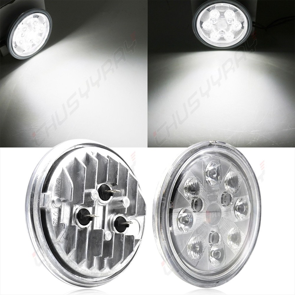 Cab Lights Headlight #AR60250 For Deere Tractor 4pcs LED Amber +White