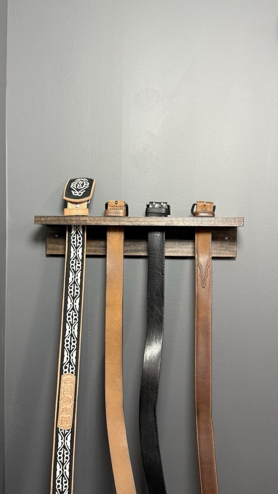 Belt Organizer Wooden