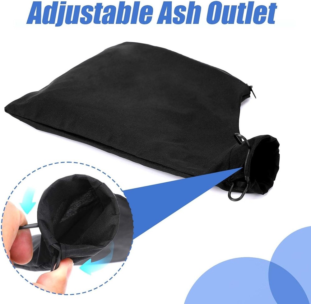 2 Pcs Black Dust Collection Bag for Miter Saw Table Medium,