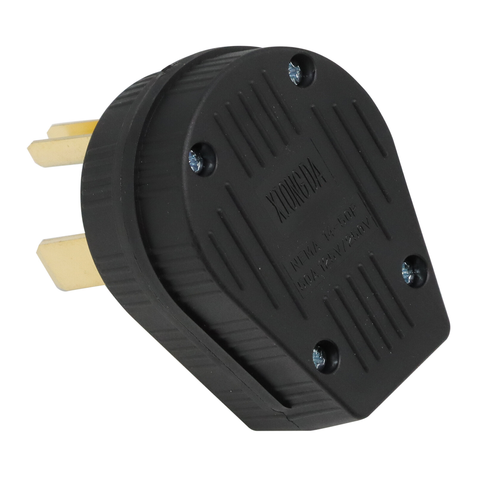 For NEMA 14-50P Male Plug 50A 125/250V Dryer RV Generator Plug 14-50