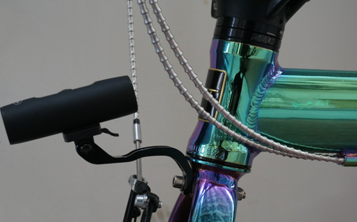 Light bracket Mount Torch / GoPro 2 3 holder junction For Brompton bike fork