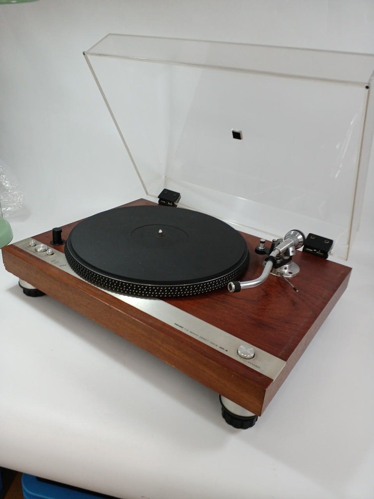 Micro Seiki DD-5 Direct Drive Turntable Record Player Working