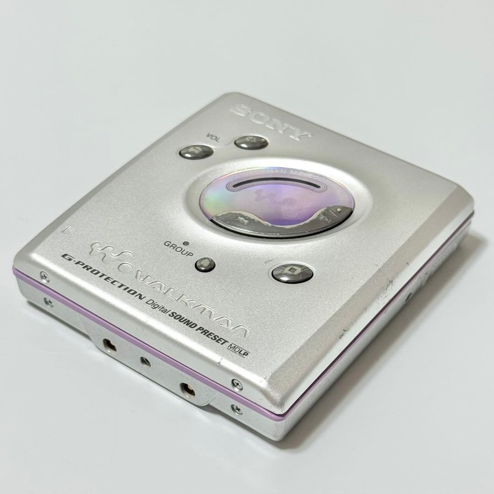 SONY MD WALKMAN Portable MD Player MZ-E505 Operation confirmed