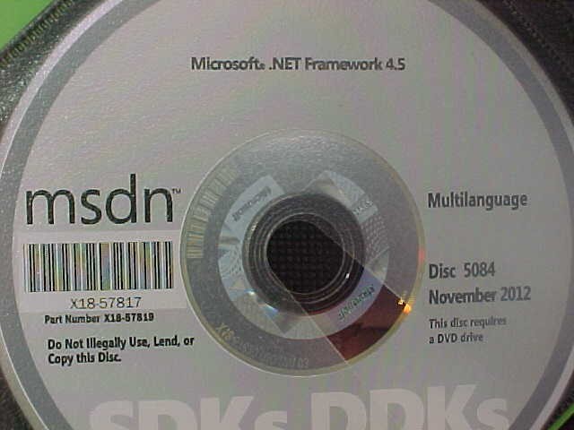 SET OF 20 MSDN MICROSOFT DEVELOPERS NETWORK DVD's SI