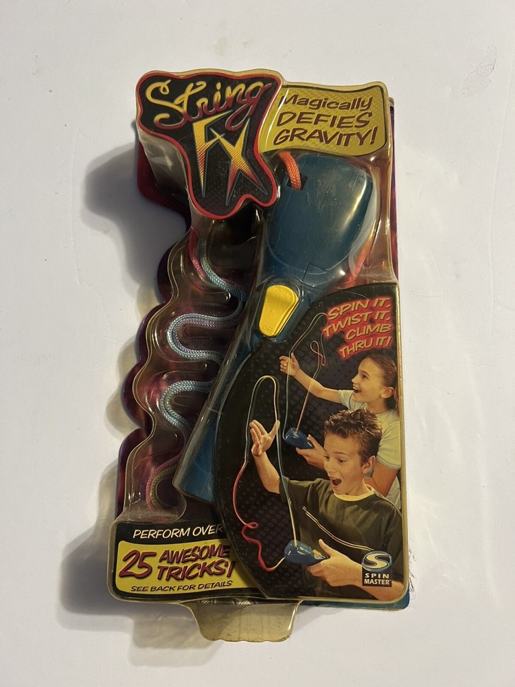String FX Spin Master 2003 Toy String New Yellowed Packaging