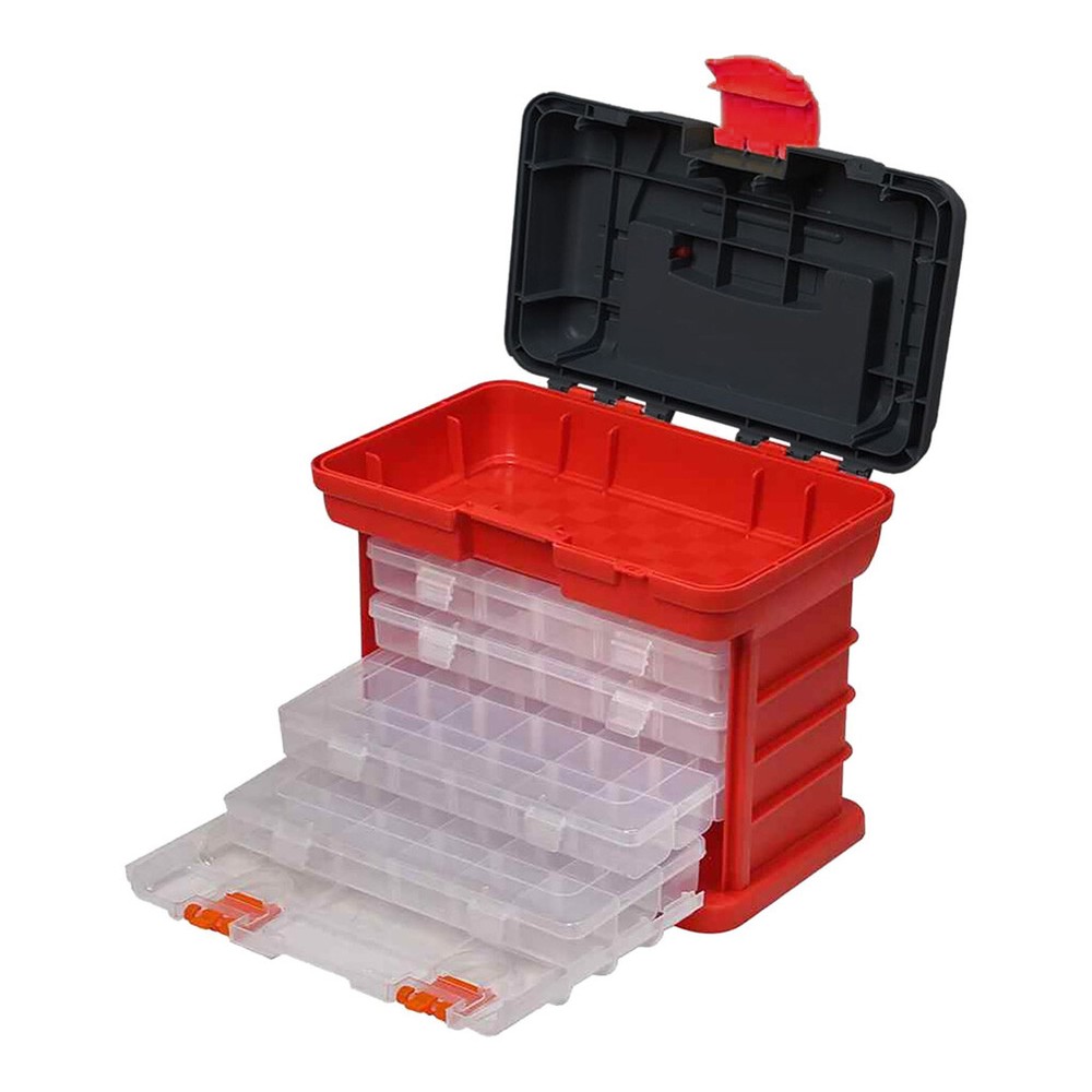 PK Tools Organiser Case 4 Removable Draws 97 Compartment