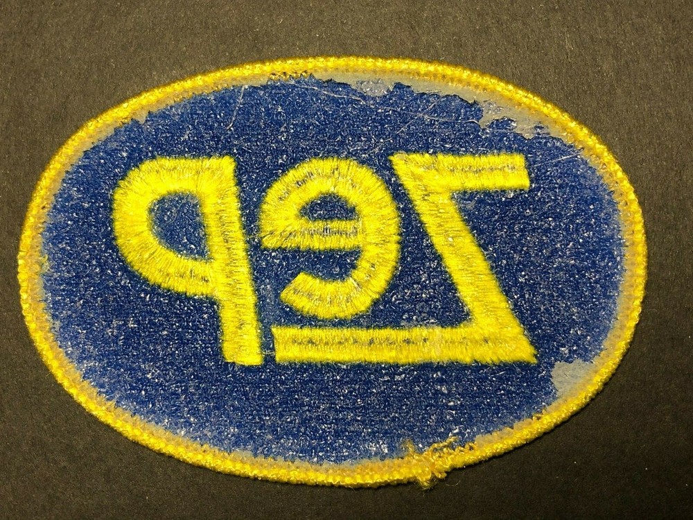 Vintage NOS Machine Stitched Embroidered Patch - ZEPP