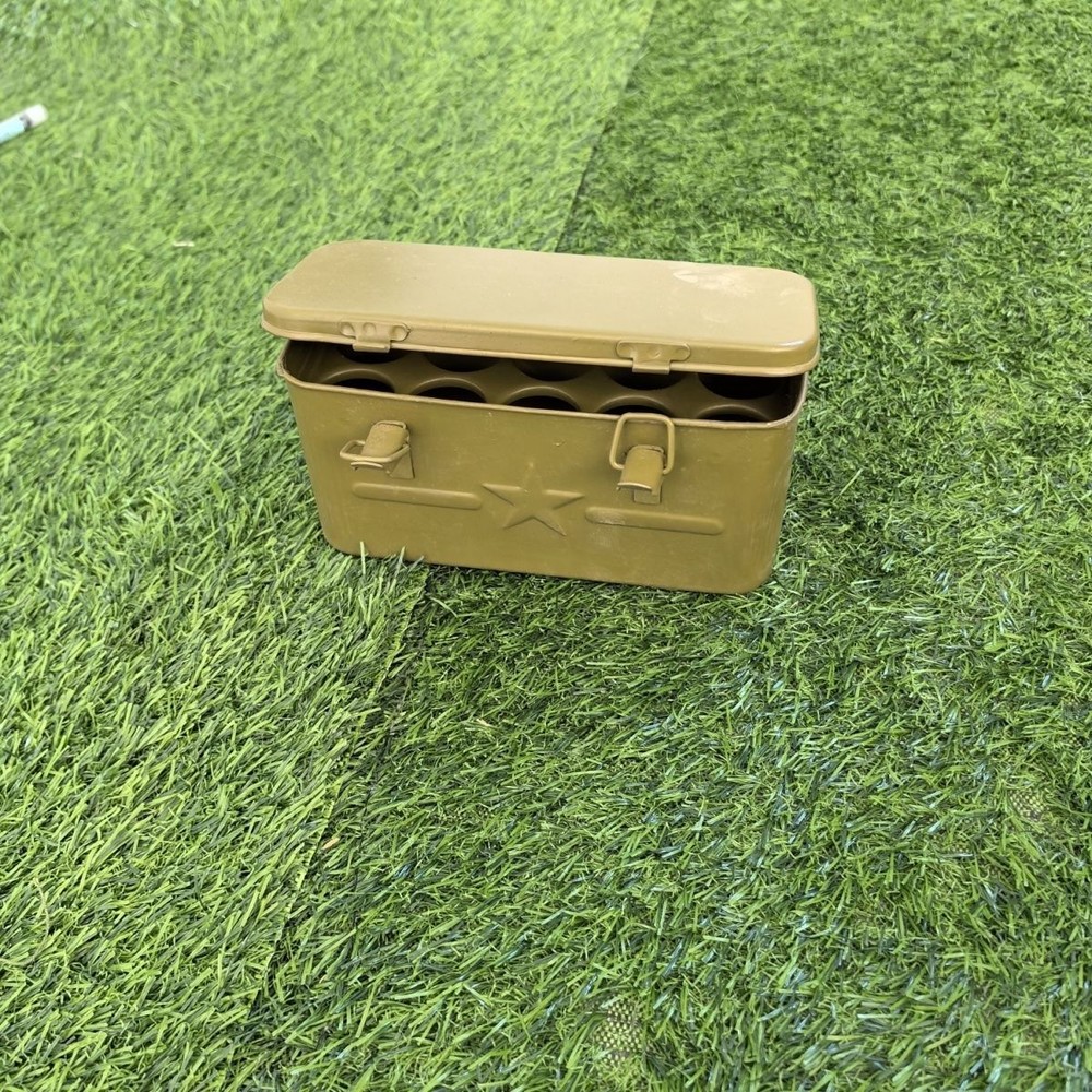 Old Chinese Military Surplus Tool Box Iron Box Soviet Made Tool Storage Box