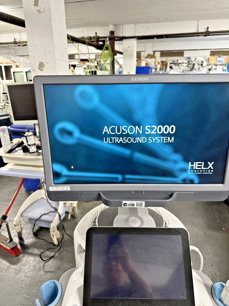 SIEMENS ACUSON S200 HELX EVOLUTION ULTRASOUND SYSTEM W/ 3 PROBES