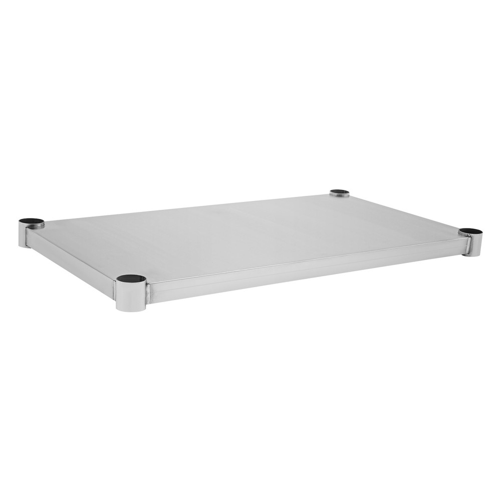 Stainless Steel Adjustable Under Shelf for Work Table 220lbs Load Capacity US