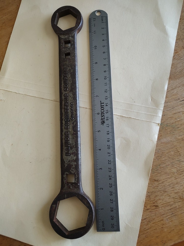 RARE TOOL Illinois Engineering Co by Armstrong multi wrench