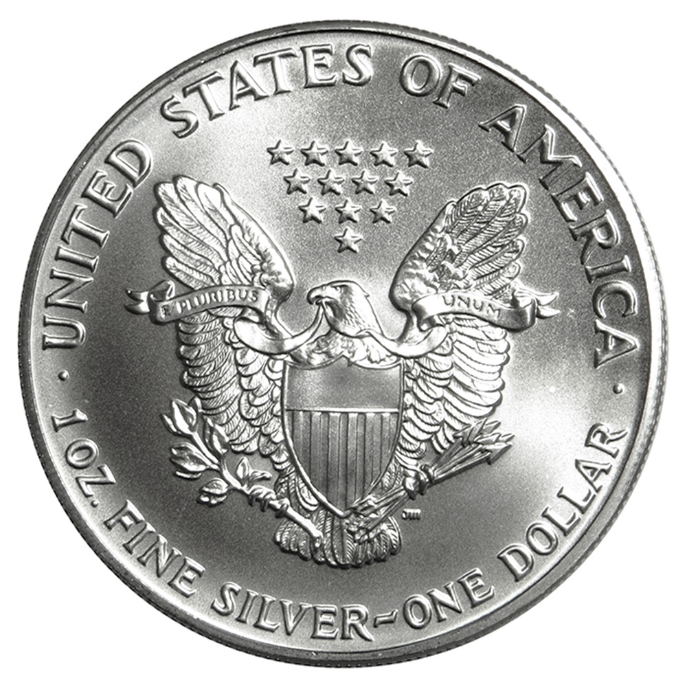 1991 $1 American Silver Eagle 1 oz Brilliant Uncirculated
