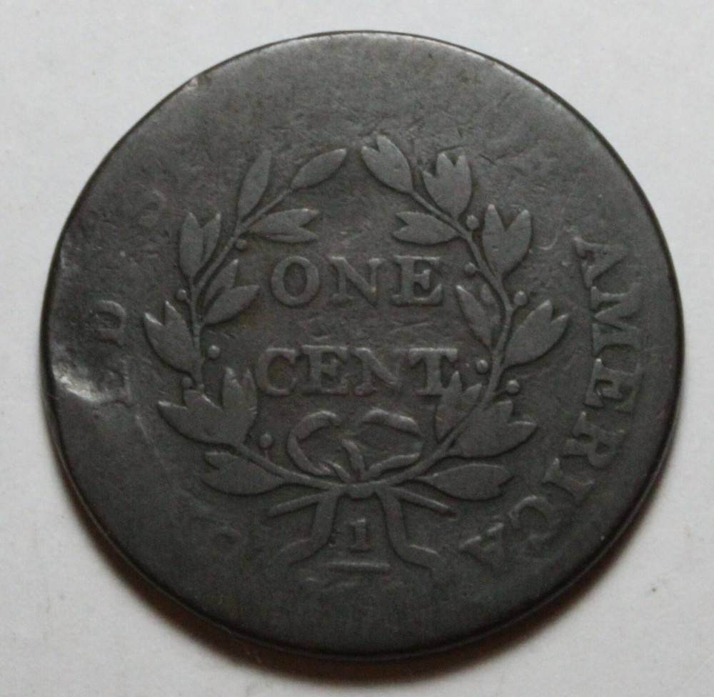 1802 S 227 Large Cent UR58