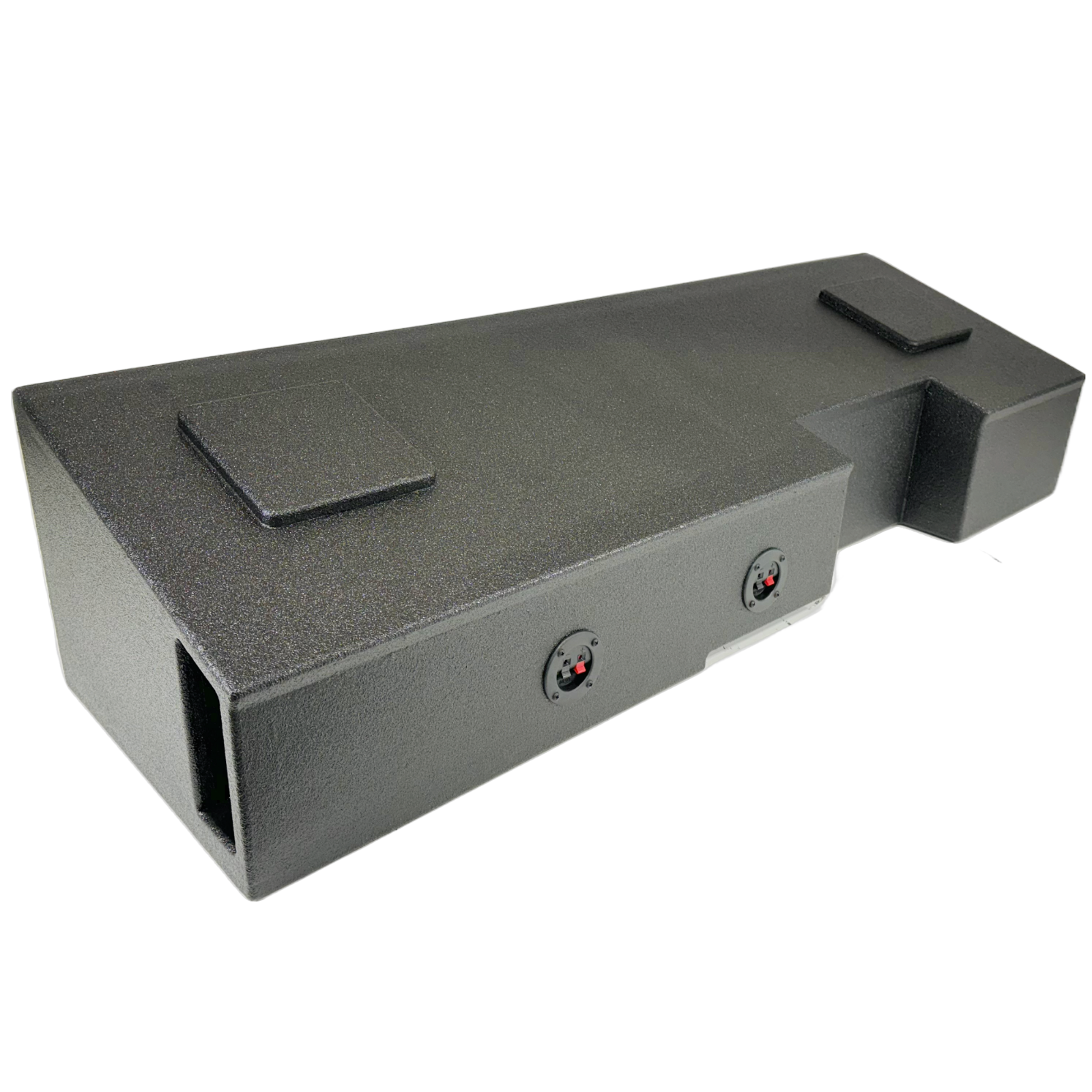 SubWoofer Box Chevy Silverado Gmc Sierra 19-24 Crew Cab 2X10 Woofers Ported