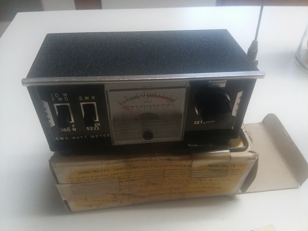 Vintage GC Electronics CB Omni Meter model 18-157