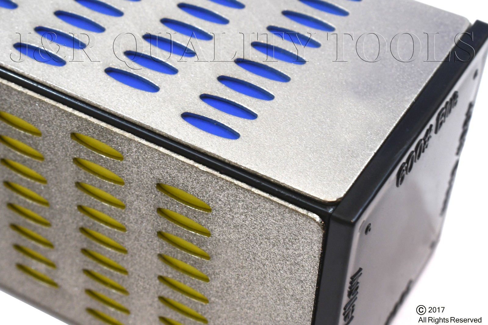 4 Sided Sharpening Stone Diamond Hone Block Kitchen Knife Sharpener Whetstone