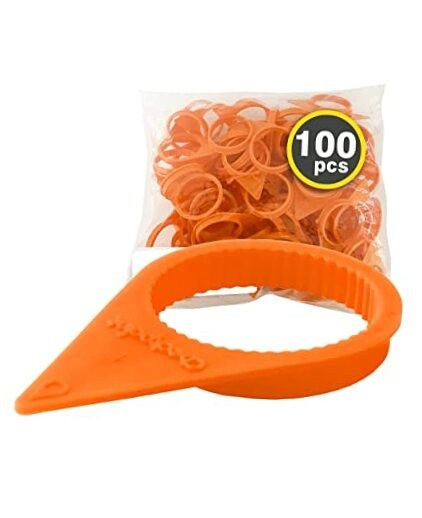 High-Temperature Wheel Nut Indicator 33 mm Orange – Visual Indicator for