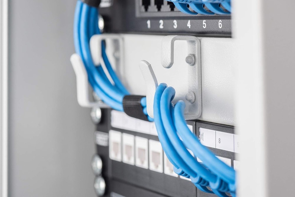 DIGITUS Patch Panel Modular - 12 Ports - 10-inch Rack Mount 1U - Keystone Module