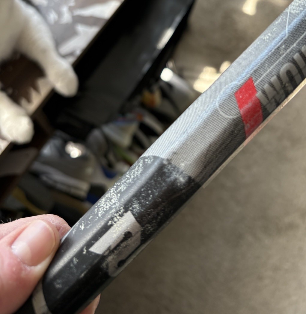 Vintage STX Zirconium 7 Rare Lacrosse Shaft Black Attack