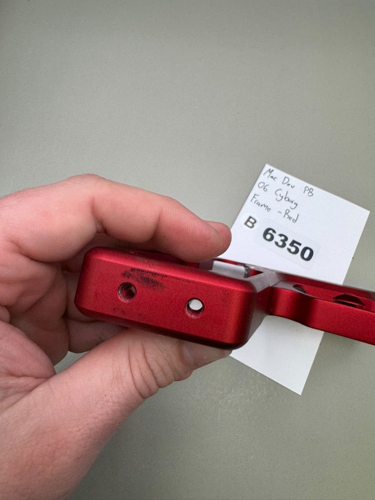 Mac Dev PB O6 Cyborg Frame-Satin Red