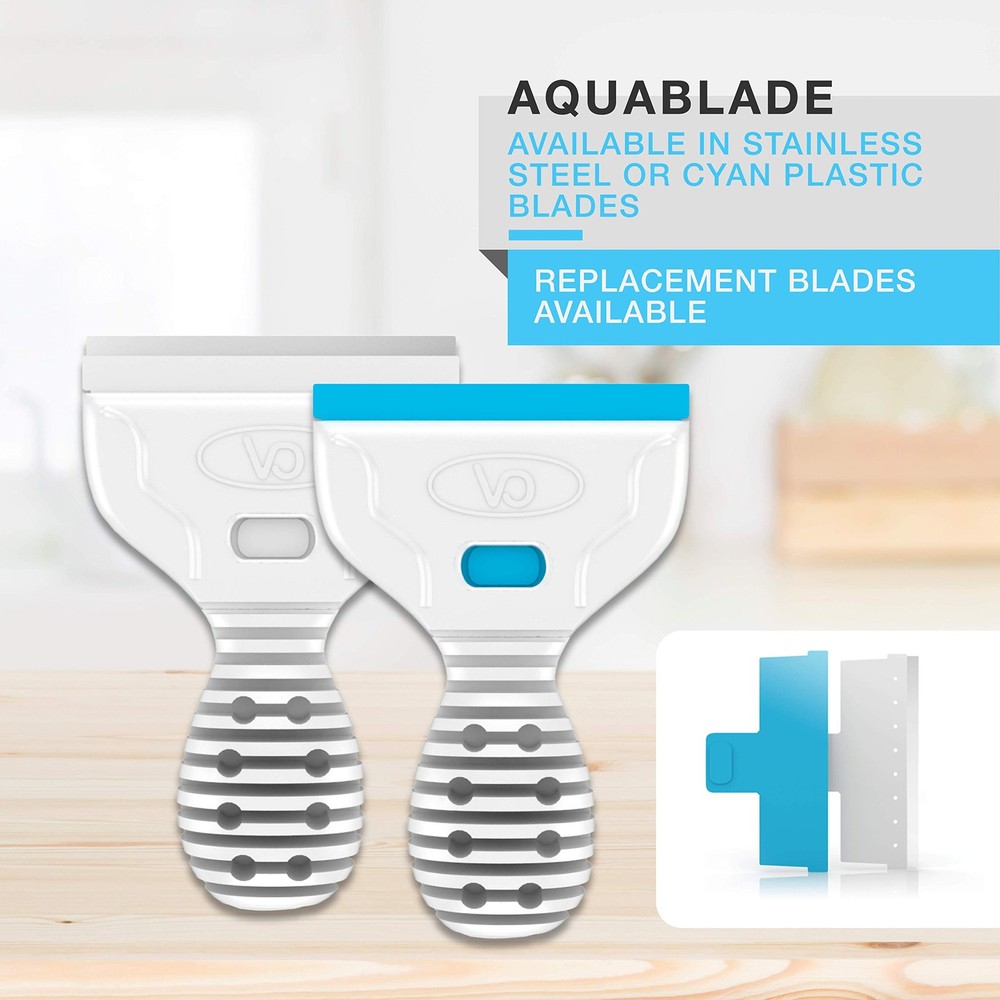 Continuum Aquatics AquaBlade M S/S Aquarium Scraper - Solid, Durable, No Odor