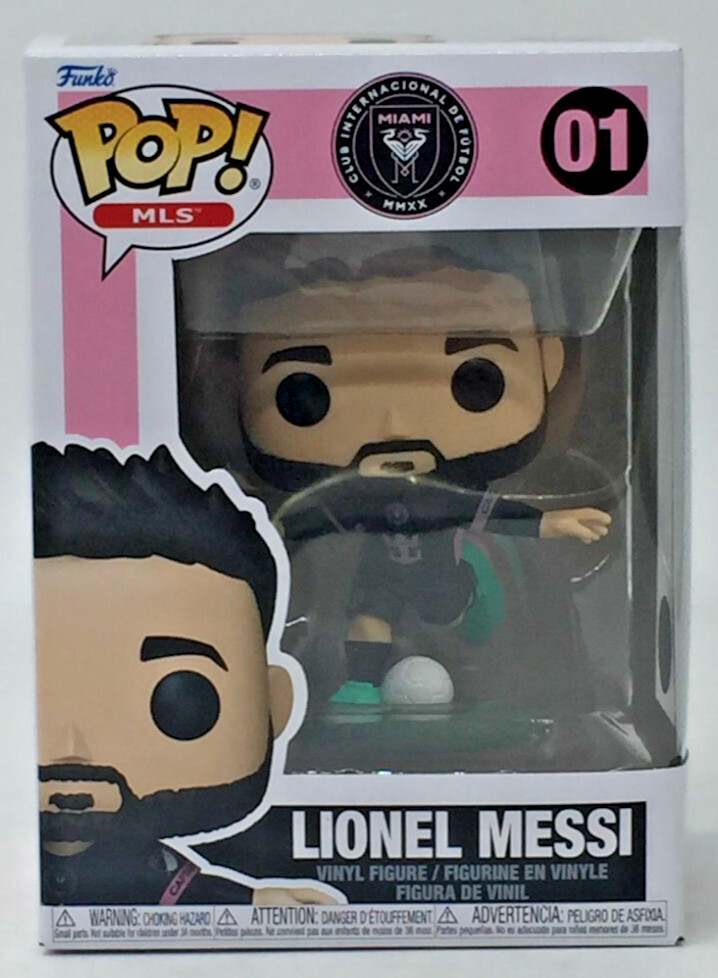 Funko Pop! MLS Lionel Messi #1 W/Protector