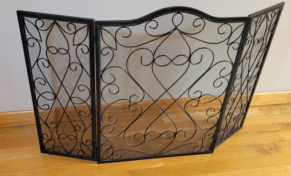 Fireplace Screen in iron