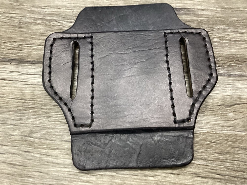Leather Folding Clip Knife Sheath (Sheath Only)