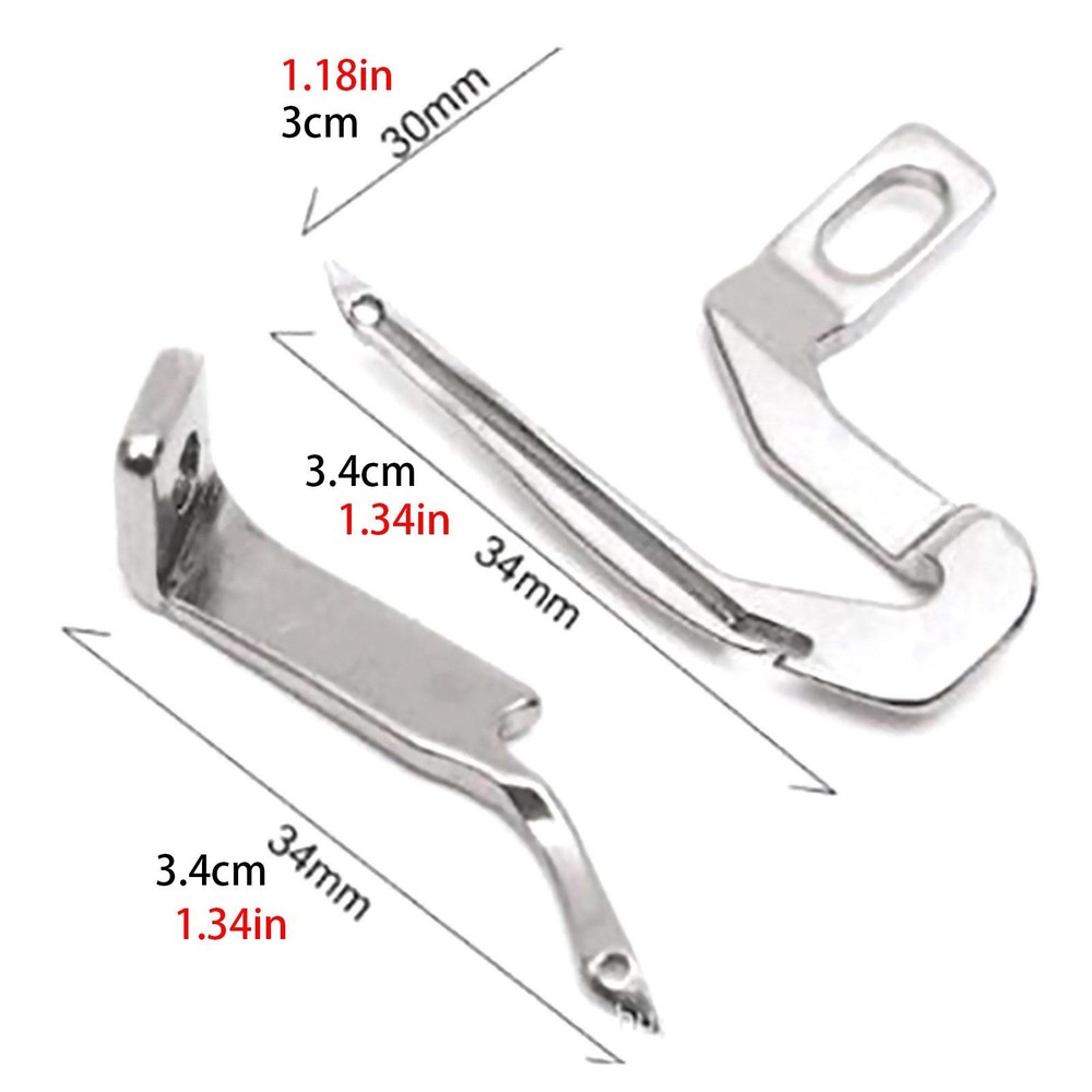 Replacement Overlock Sewing Machine Lower Upper Looper for SINGER 14 Series