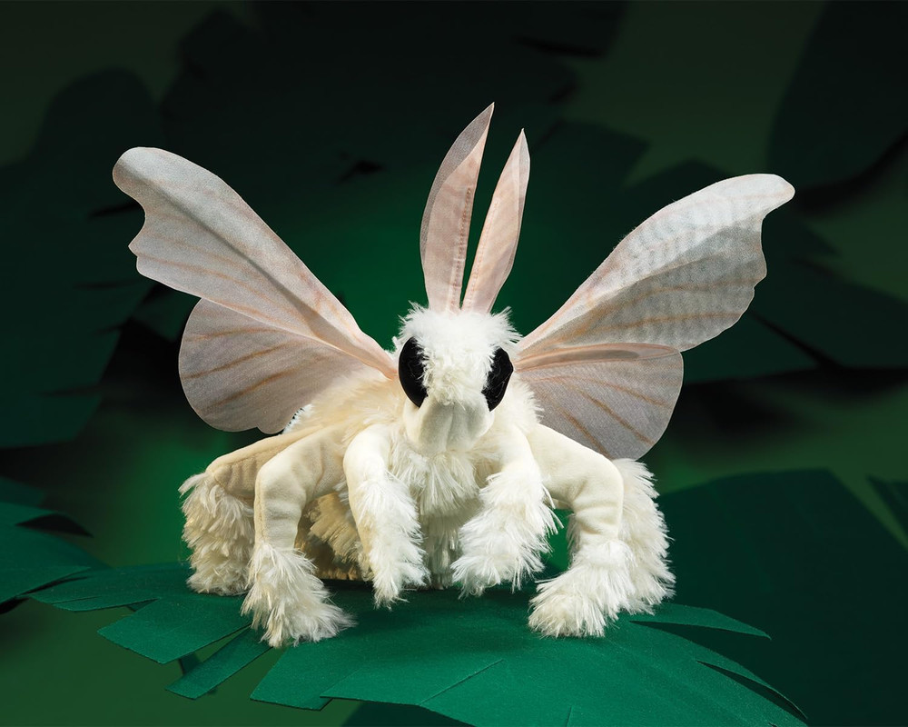 Poodle Moth Hand Puppet