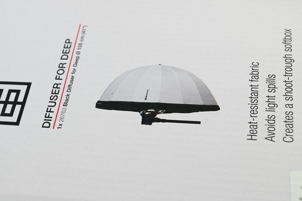 Elinchrom Black Diffuser for Deep Umbrella (41") 26763 #G359