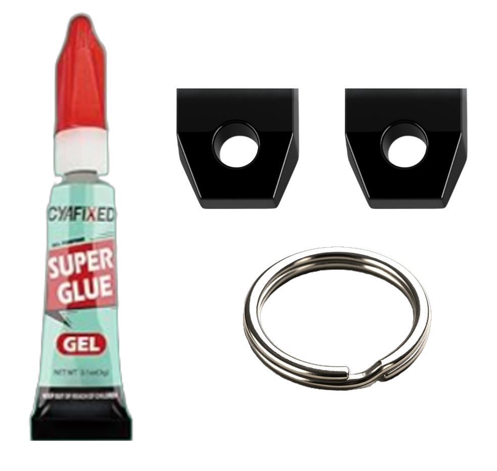 Emergency Repair kit Compustar 2WG15R‑FM Key Ring Replacement