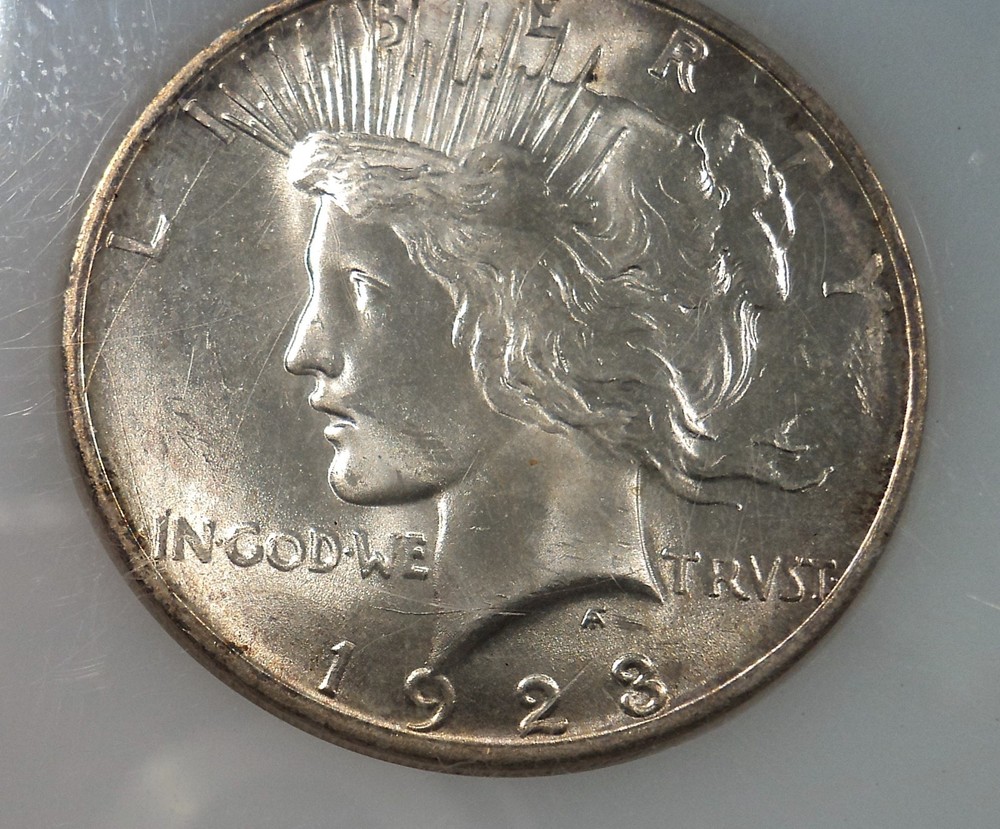1923-D Peace Silver Dollar