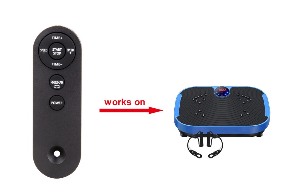 Replacement Remote Control for AXV Vibration Plate Exercise Machine Platform