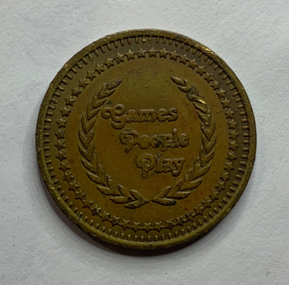 Games People Play Arcade Token