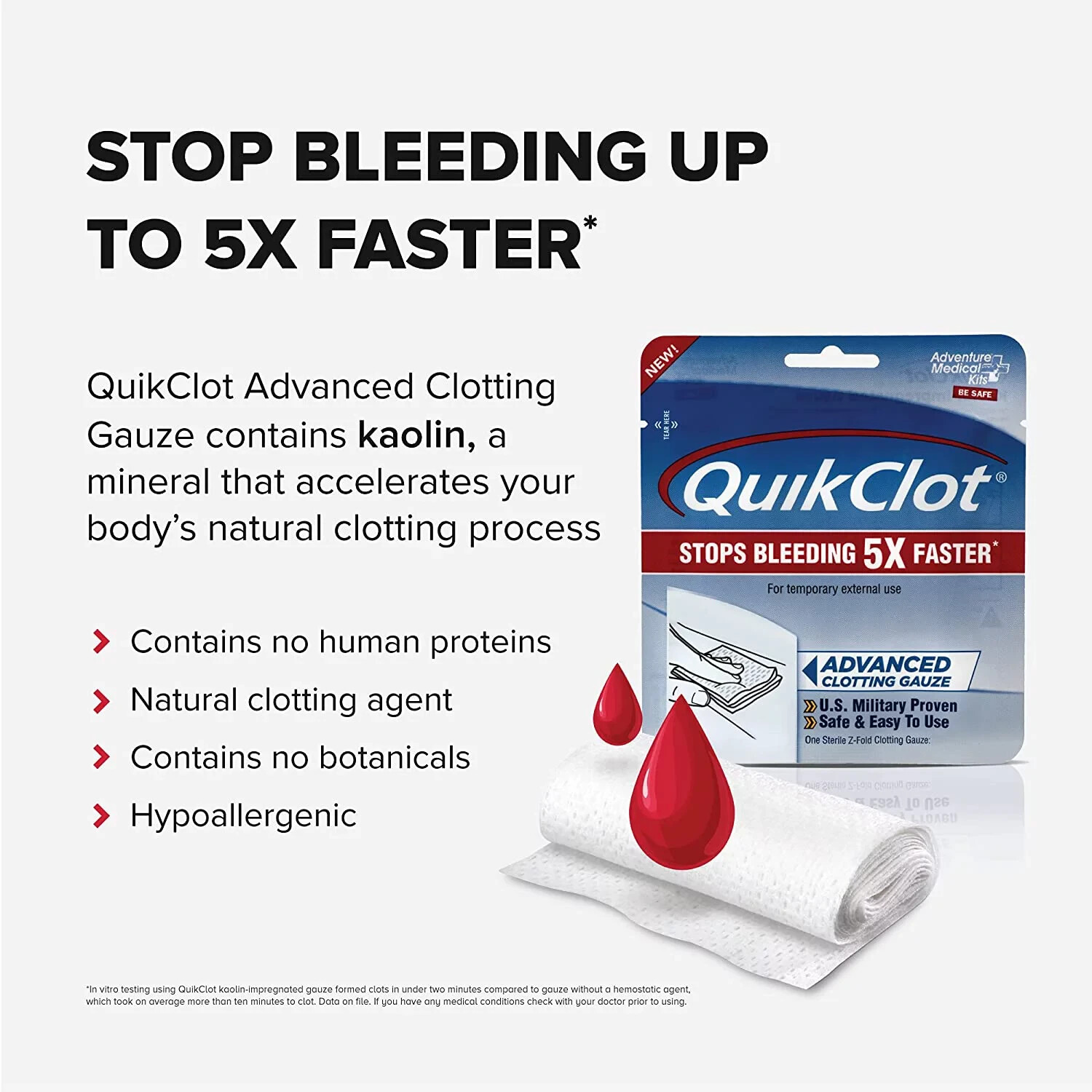 Adventure Medical Kits Trauma Pak with QuikClot