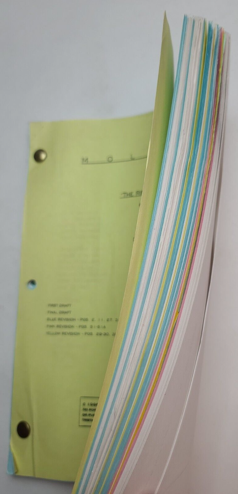 MOLONEY / David Ehrman 1997 TV Script, Peter Strauss "The Ripple Effect"