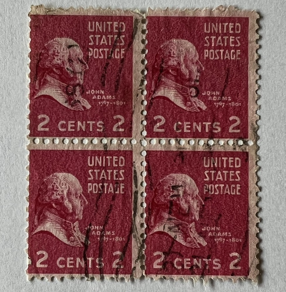 ERROR US 2C BLOCK PRESIDENTIAL SERIES WITH HORIZONTAL MISPERF