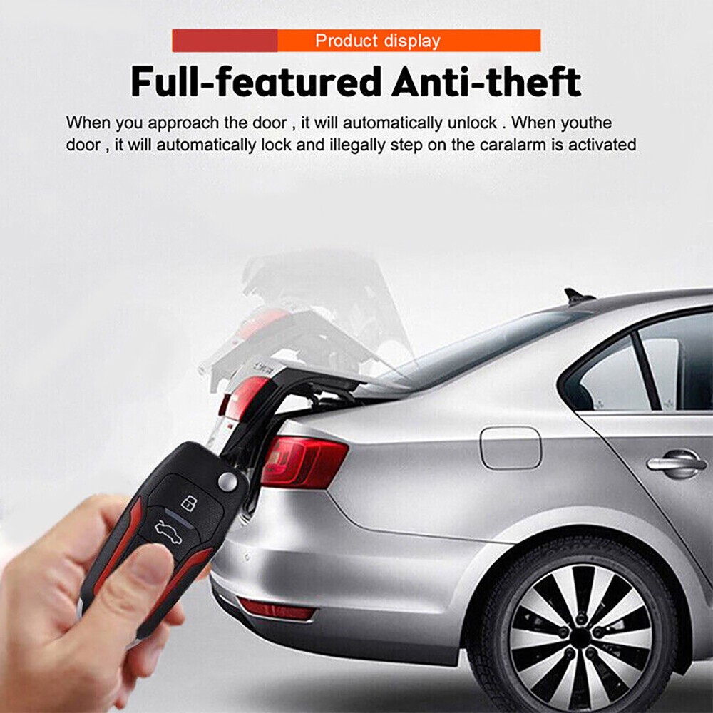 Keyless Entry Engine Start Alarm System Push Button Remote Starter Stop Car