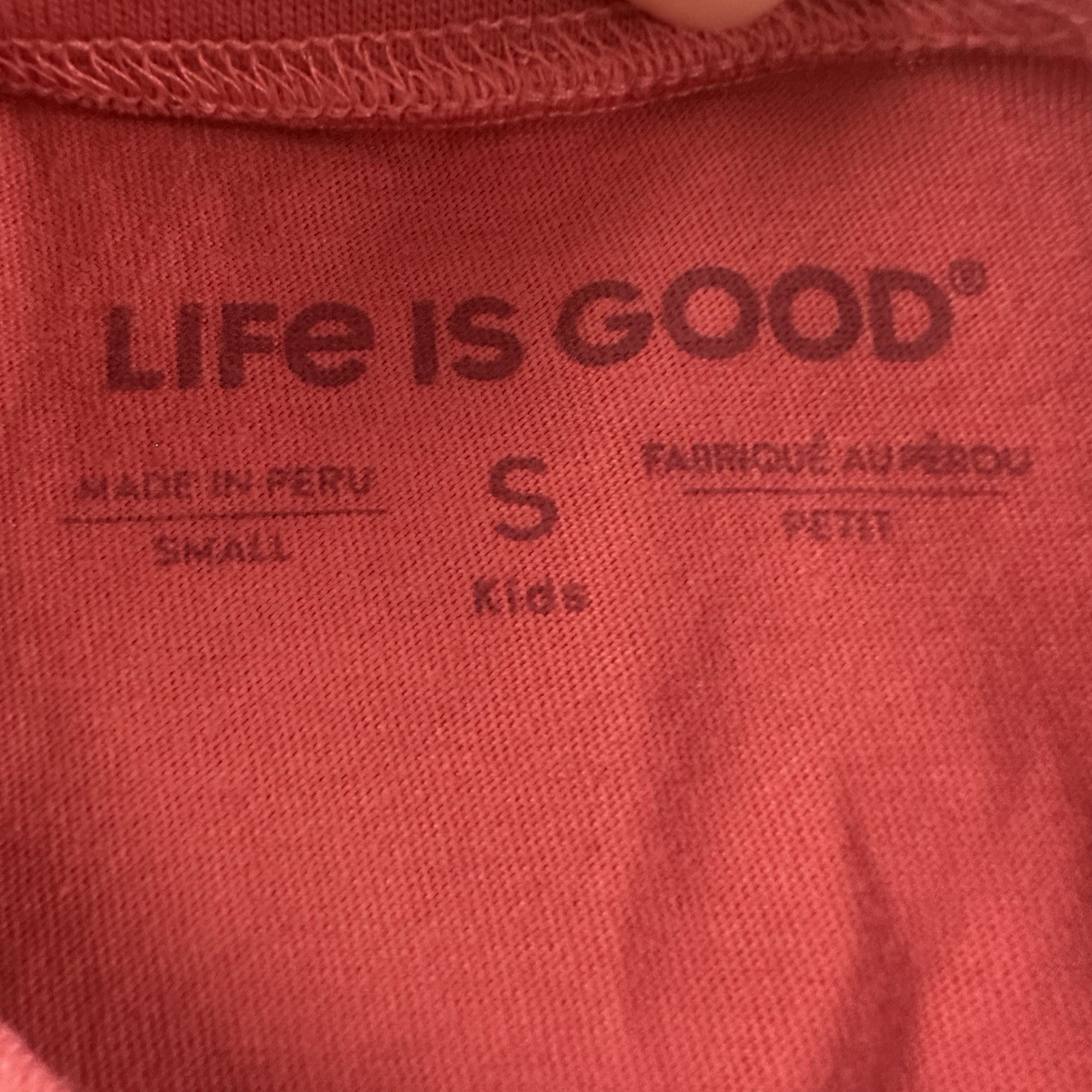 H&M Boys Outfit Set S 6/7 Sweat Pants Shirt Life Is Good