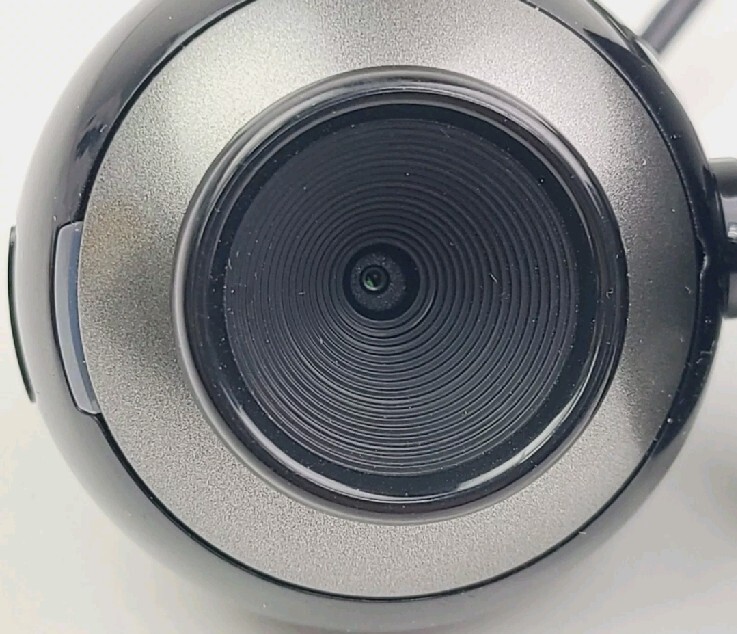 HP Webcam HD-2200 Black & Silver Hp USB 2.0 Tested With Software CD