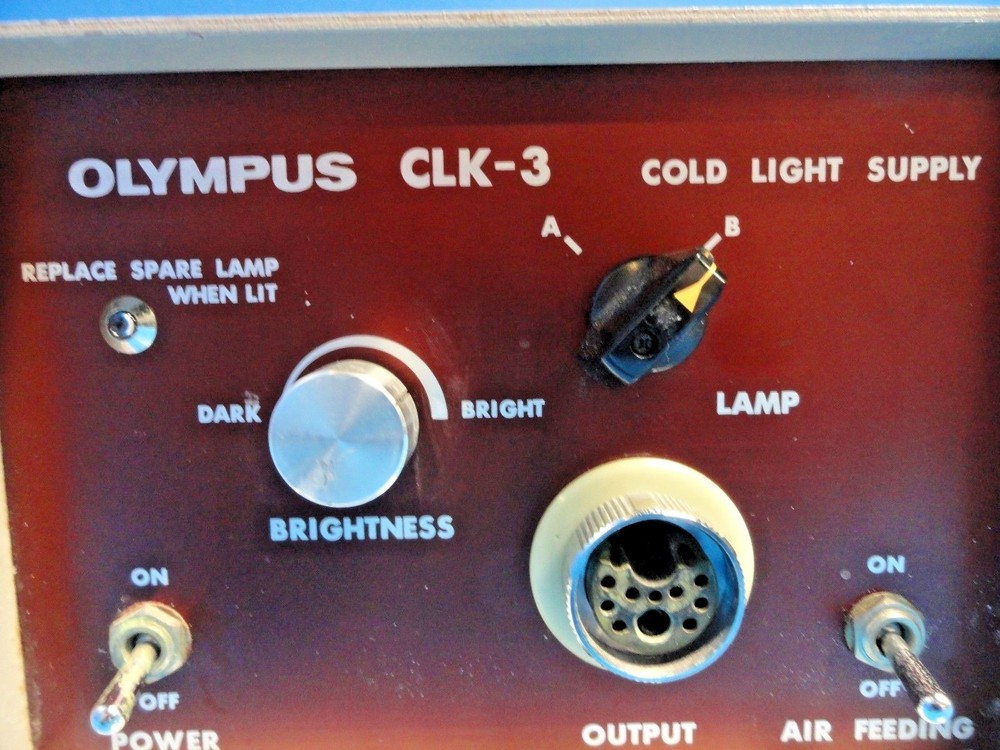 Olympus CLK-3 Cold Light Supply Halogen Light Source / Illuminator150 Watt~14732