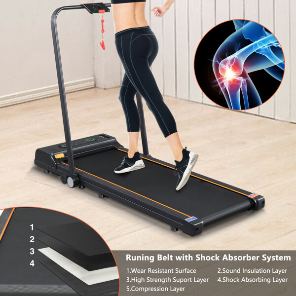0.75HP Single Function Electric Treadmill Compact Electric Treadmill for Home