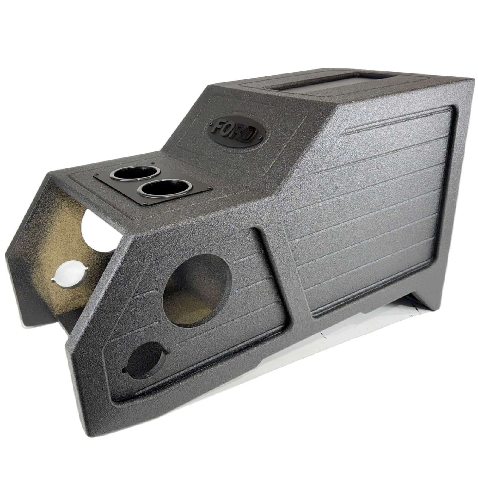 Ford F-250 05-07 Center Console Subwoofer Box Speaker Box 12” Woofer Ported