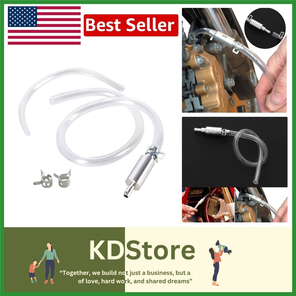 Quick-Flow Motorcycle & Car Brake Bleeder Kit