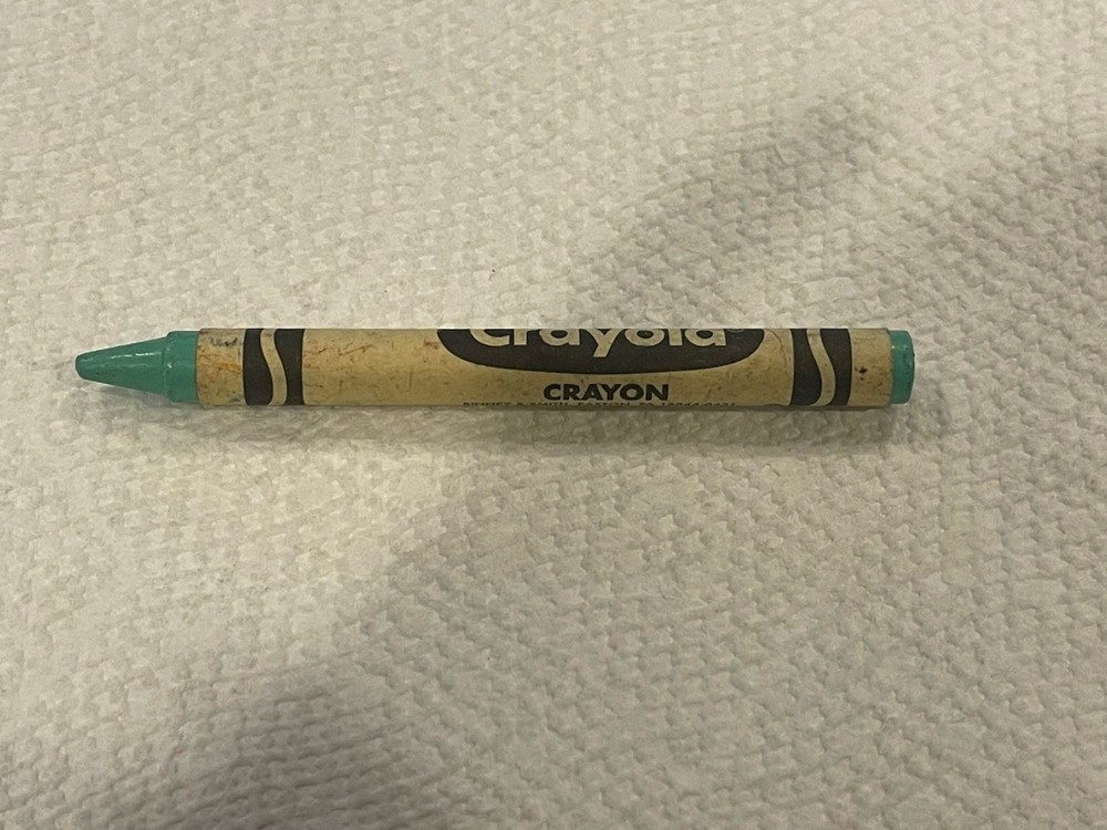 Crayola Binney & Smith Sea Green Crayon