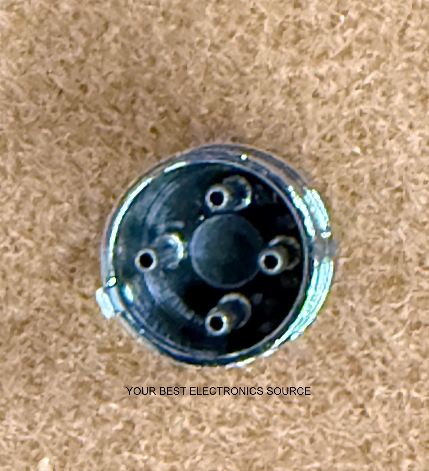 Wire-Pro #50738 (Equal to 91-MC4M) Vintage-Style 4-Pin Male Microphone Connector