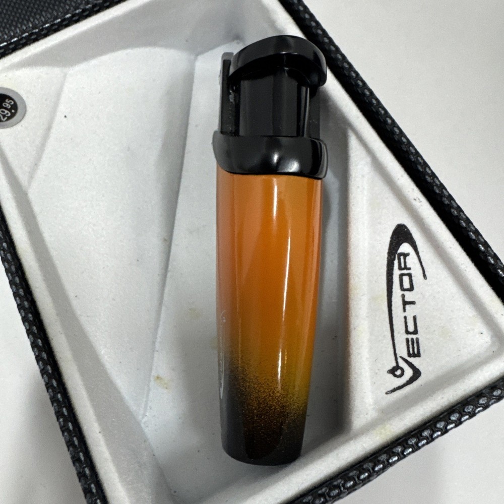 Vector Volt - Single Jet Cigar Lighter - Orange - New